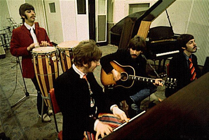 Beatles recording A Day in the Life January 1967