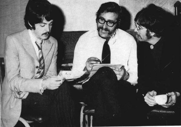 The Beatles recording A Day in the Life at Abbey Road Studios 22nd February 1967