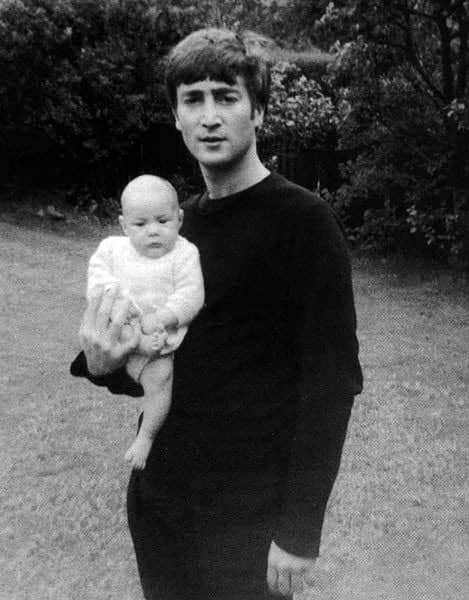 John Lennon Meets Julian Lennon for the First Time – April 1963