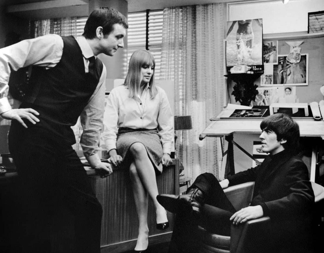 George Harrison Filming A Hard Day’s Night Twickenham Studios 13 April 1964