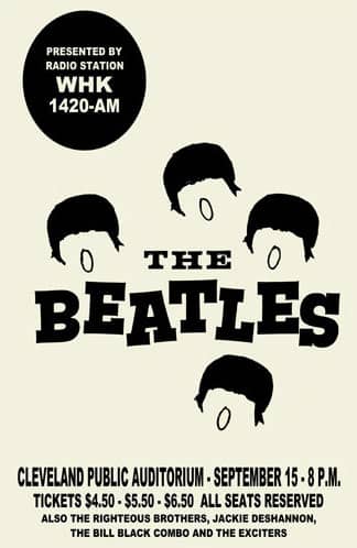 The Beatles live: Public Auditorium, Cleveland, Ohio – 15 September 1964