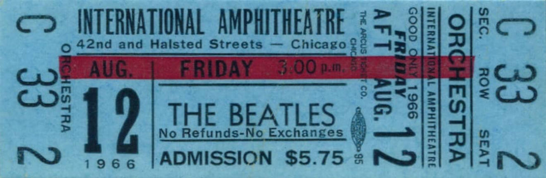 The Beatles live: International Amphitheatre, Chicago – 12 August 1966