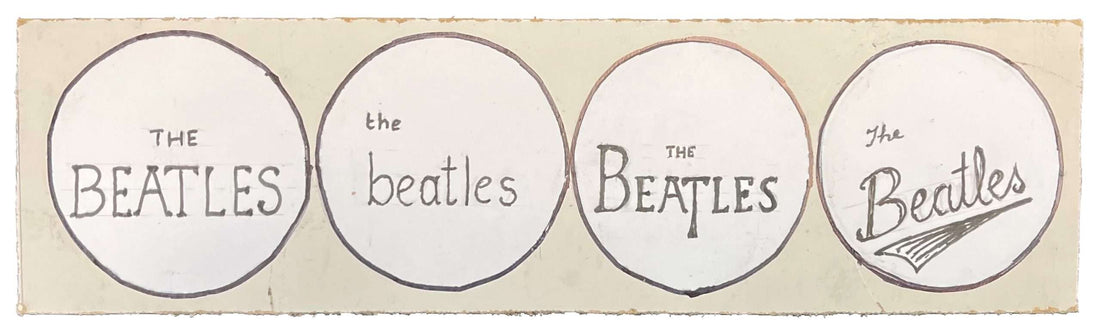 The Beatles Drop-T Drum Logo: How a 1963 Sketch Became an Icon