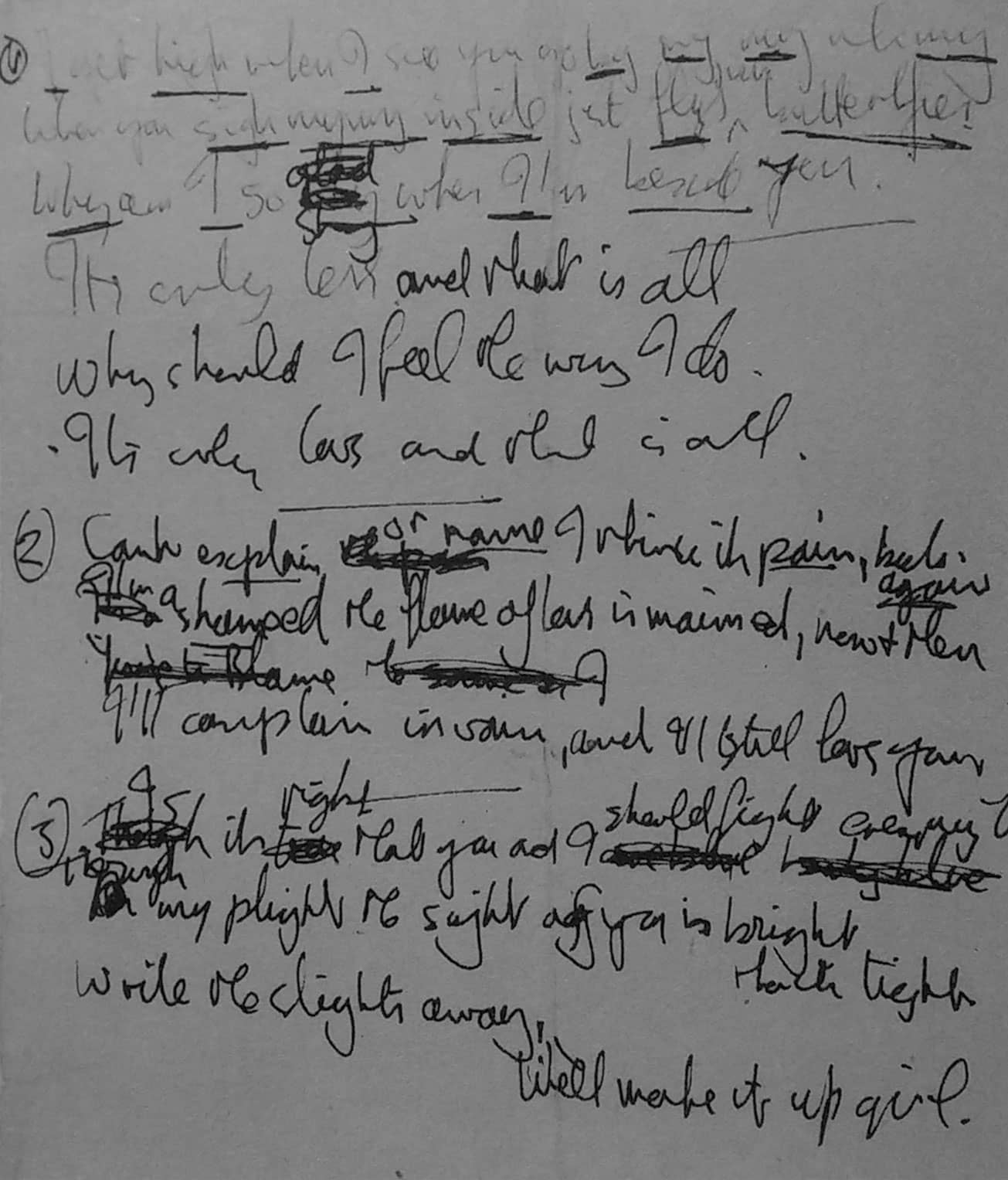 Recording: It's Only Love – 15 June 1965