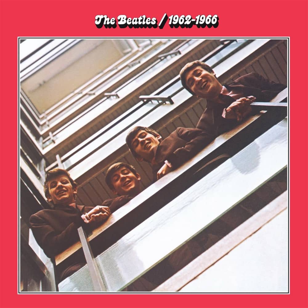 The Beatles 1962–1966 Red Album UK Release 1973