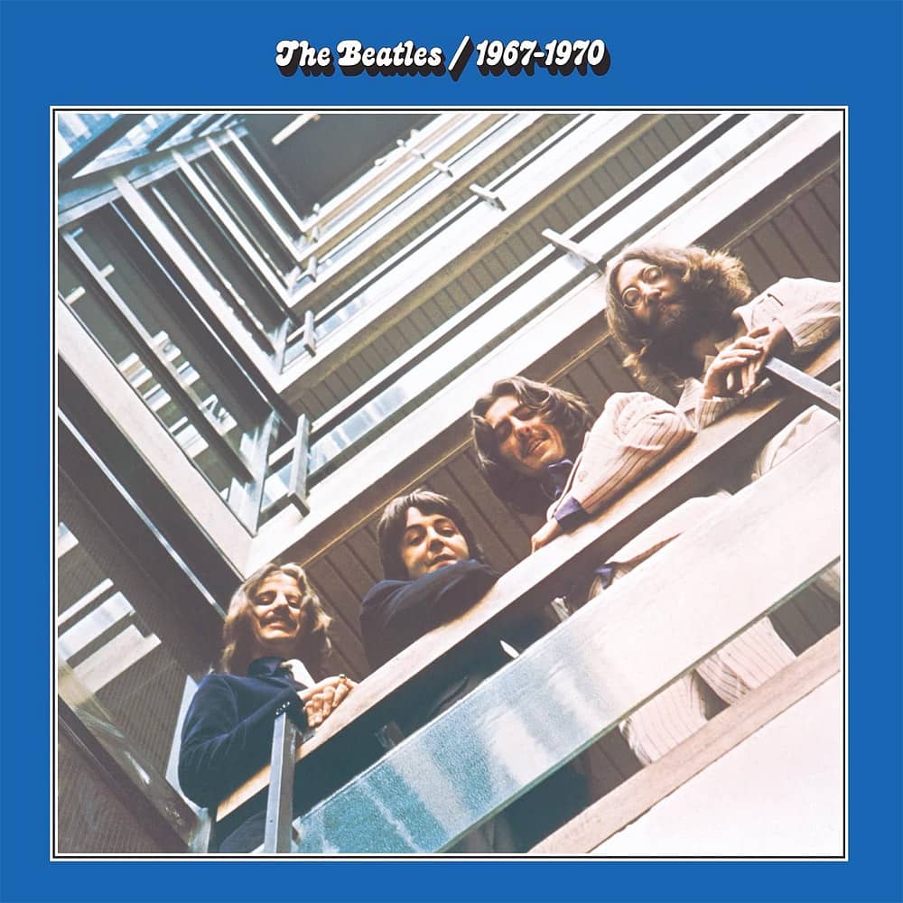 The Beatles 1967–1970 Blue Album UK Release 1973