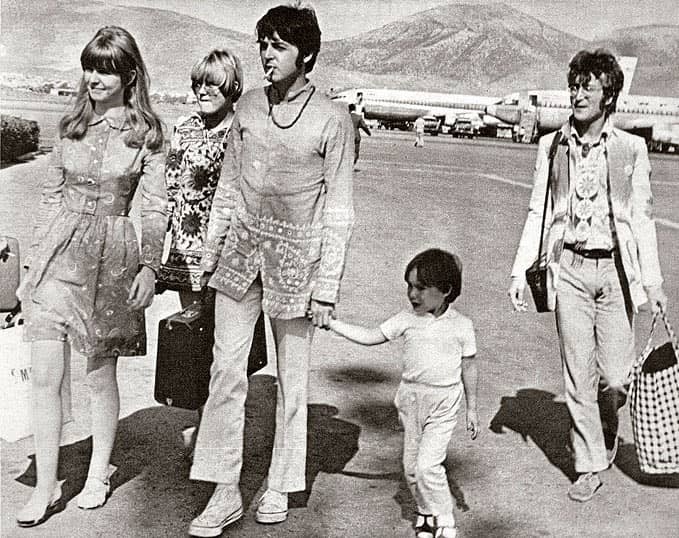 John Lennon and Paul McCartney travel to Greece – 22 July 1967