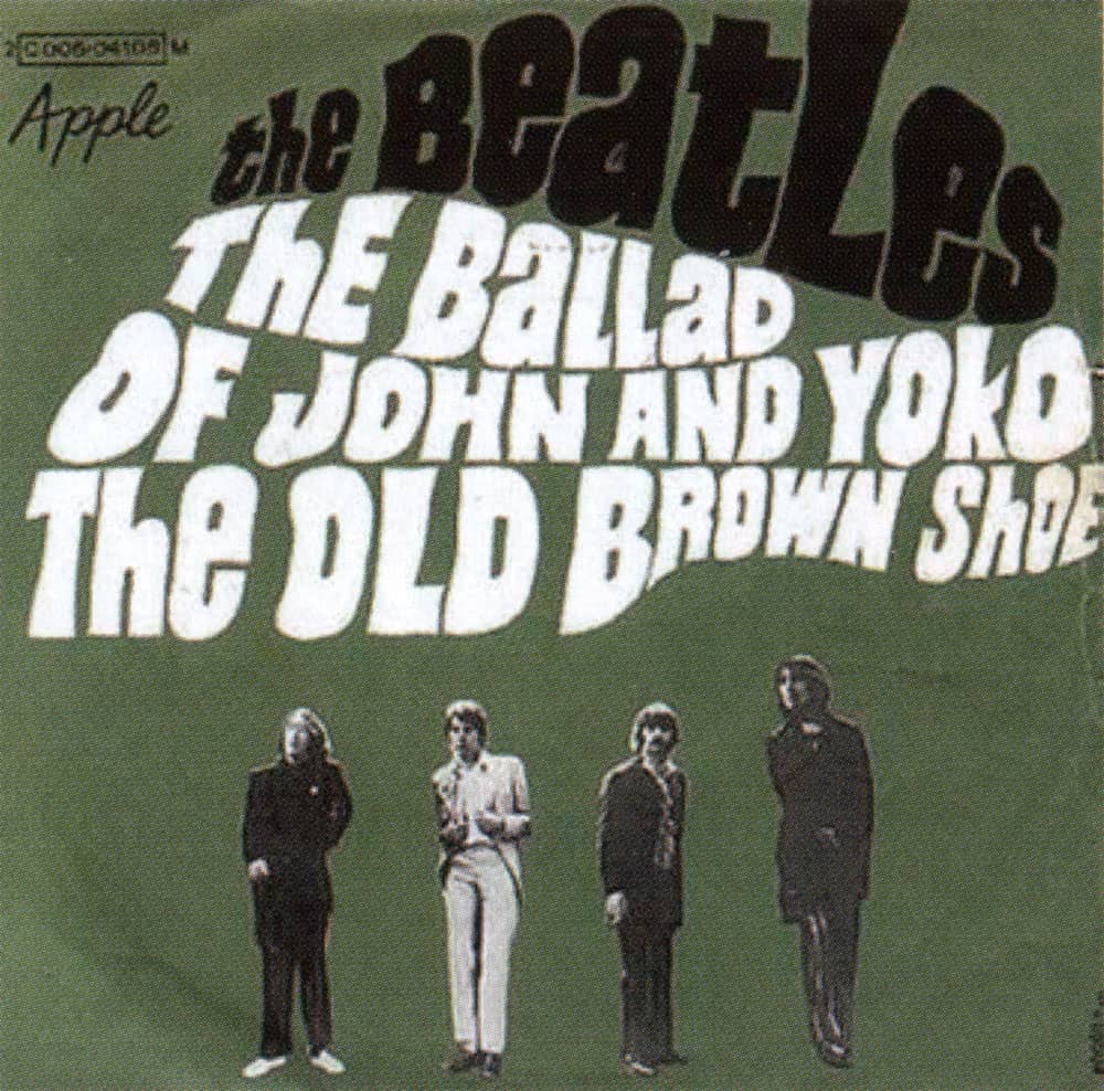 The Beatles Ballad Of John And Yoko Recording Abbey Road April 1969 Session