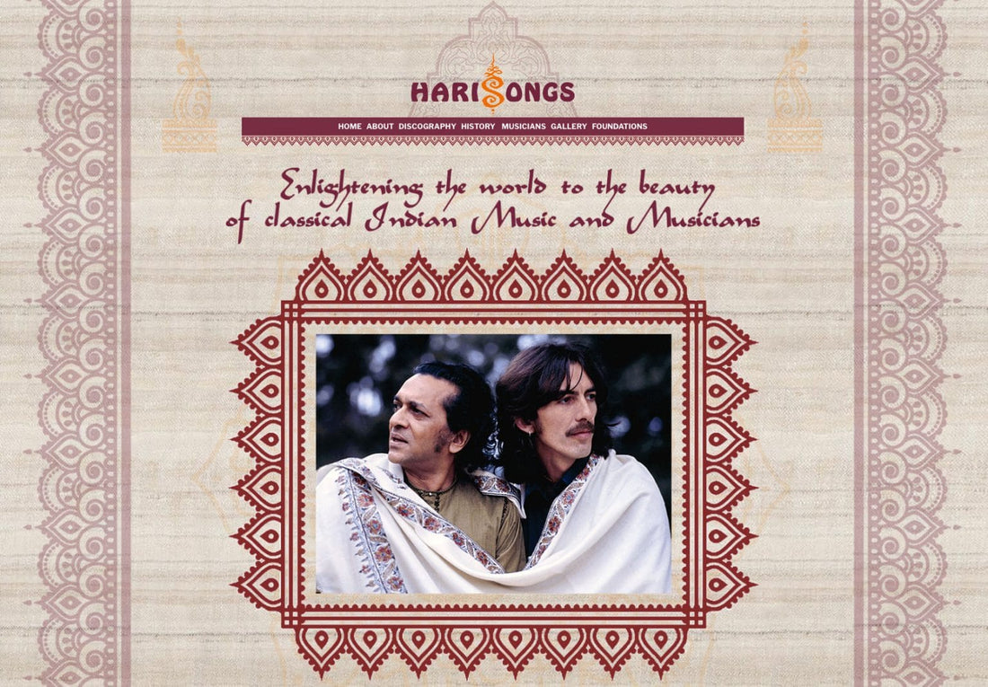 George Harrison Estate launches HariSongs label with Ravi Shankar reissues (27 April 2018)