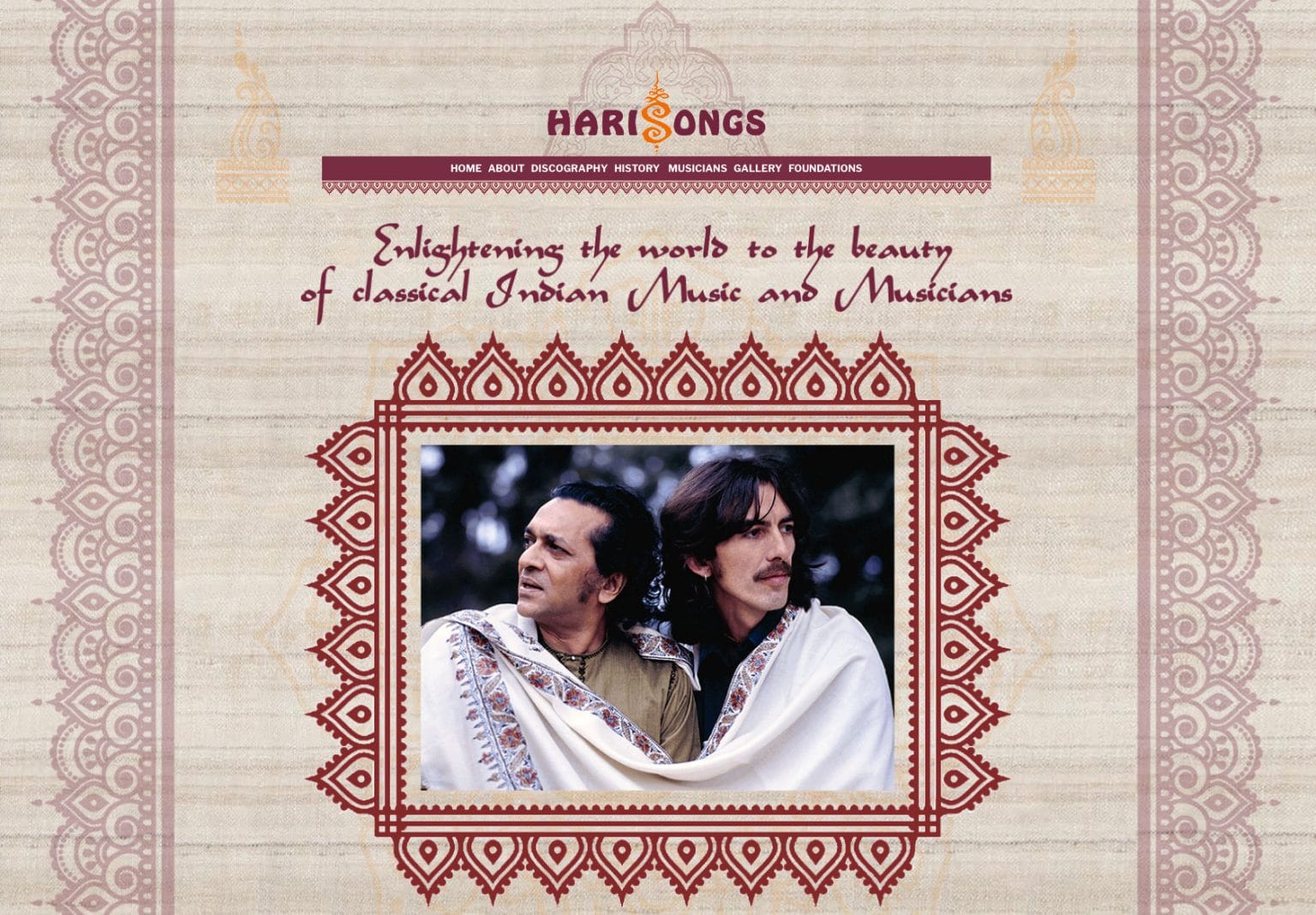 George Harrison Estate launches HariSongs label with Ravi Shankar reissues (27 April 2018)