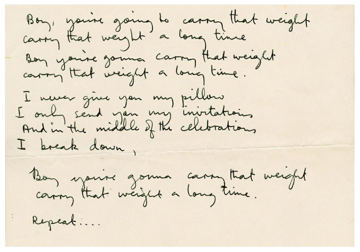 On This Day in Beatles History: Recording Golden Slumbers and Carry That Weight – 4 July 1969