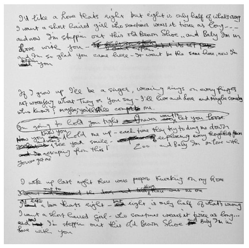 The Beatles record ‘Old Brown Shoe’ and begin ‘Something’ – Abbey Road session (16 April 1969)