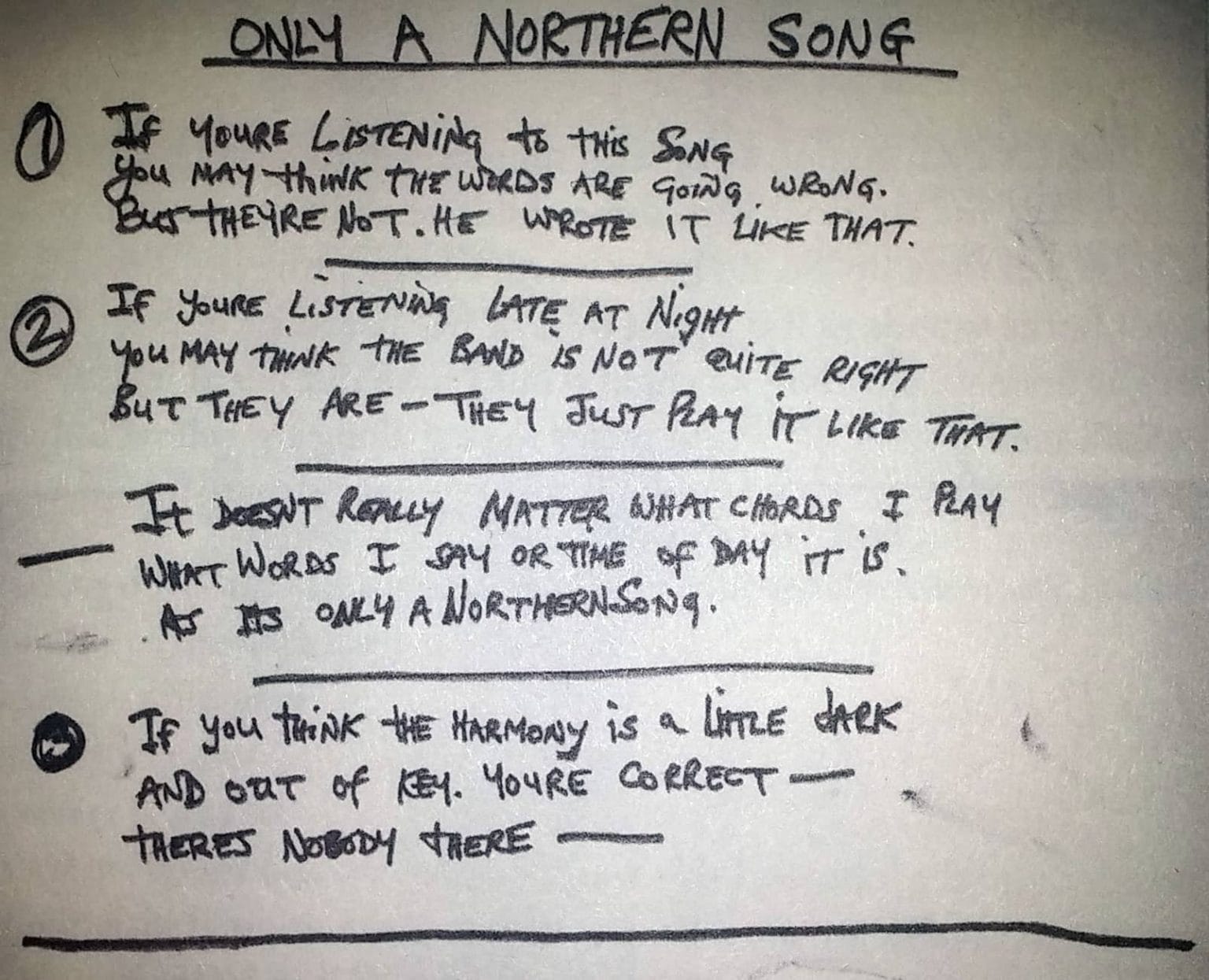 The Beatles – Sgt. Pepper Reprise & Only A Northern Song Session (20 April 1967)