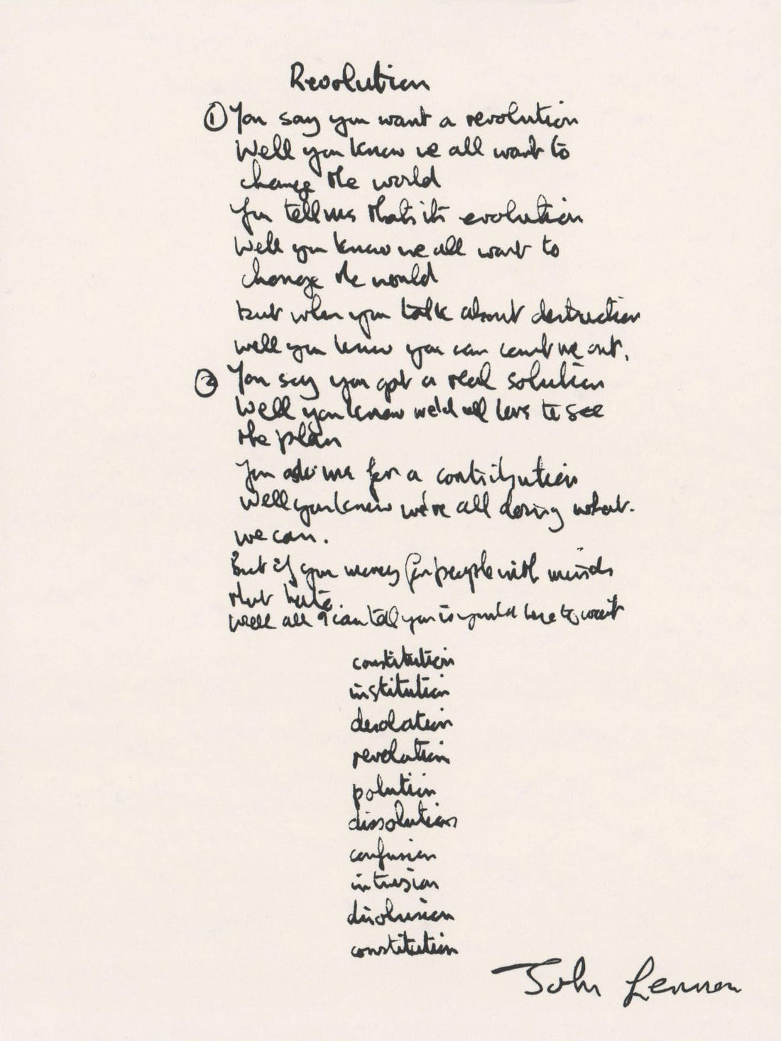 Recording: Revolution 1 – 31 May 1968