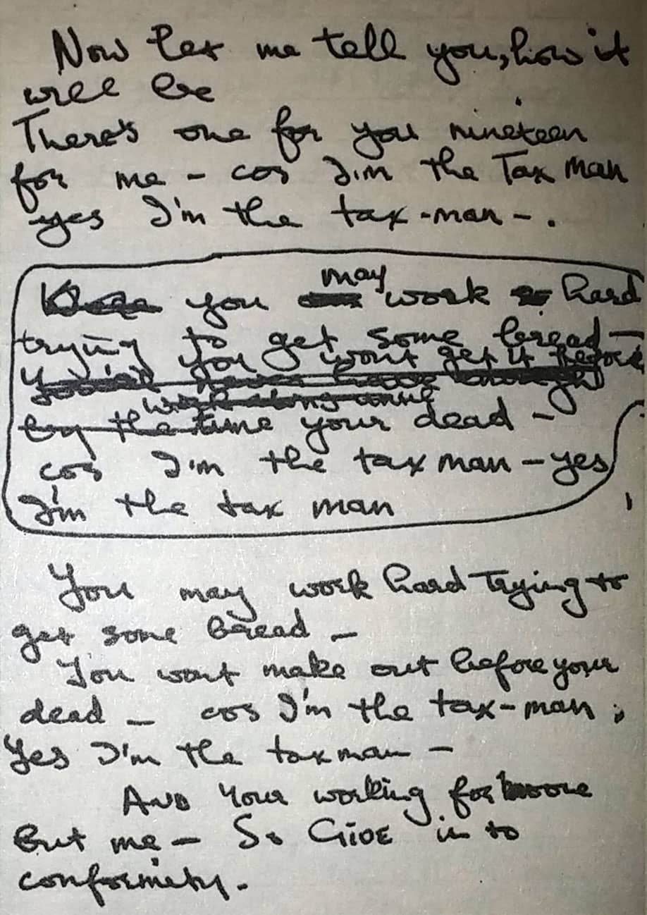 The Beatles Record Taxman at Abbey Road | 21 April 1966