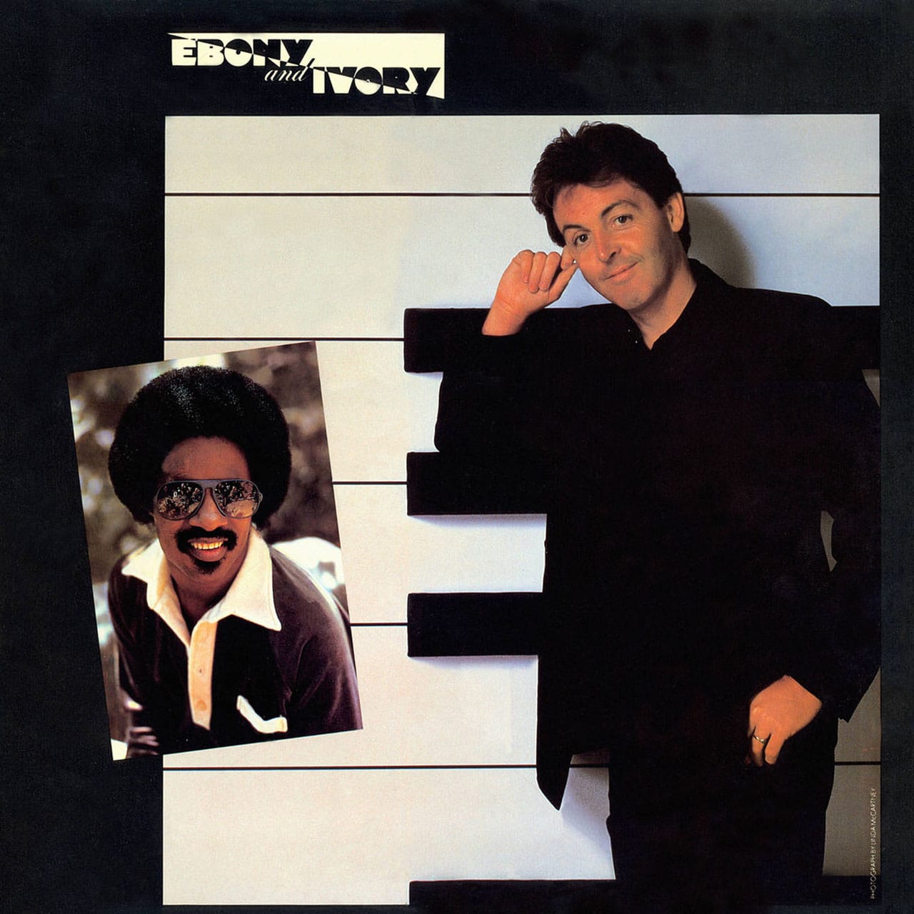 Paul McCartney & Stevie Wonder – Ebony And Ivory Single Release 1982