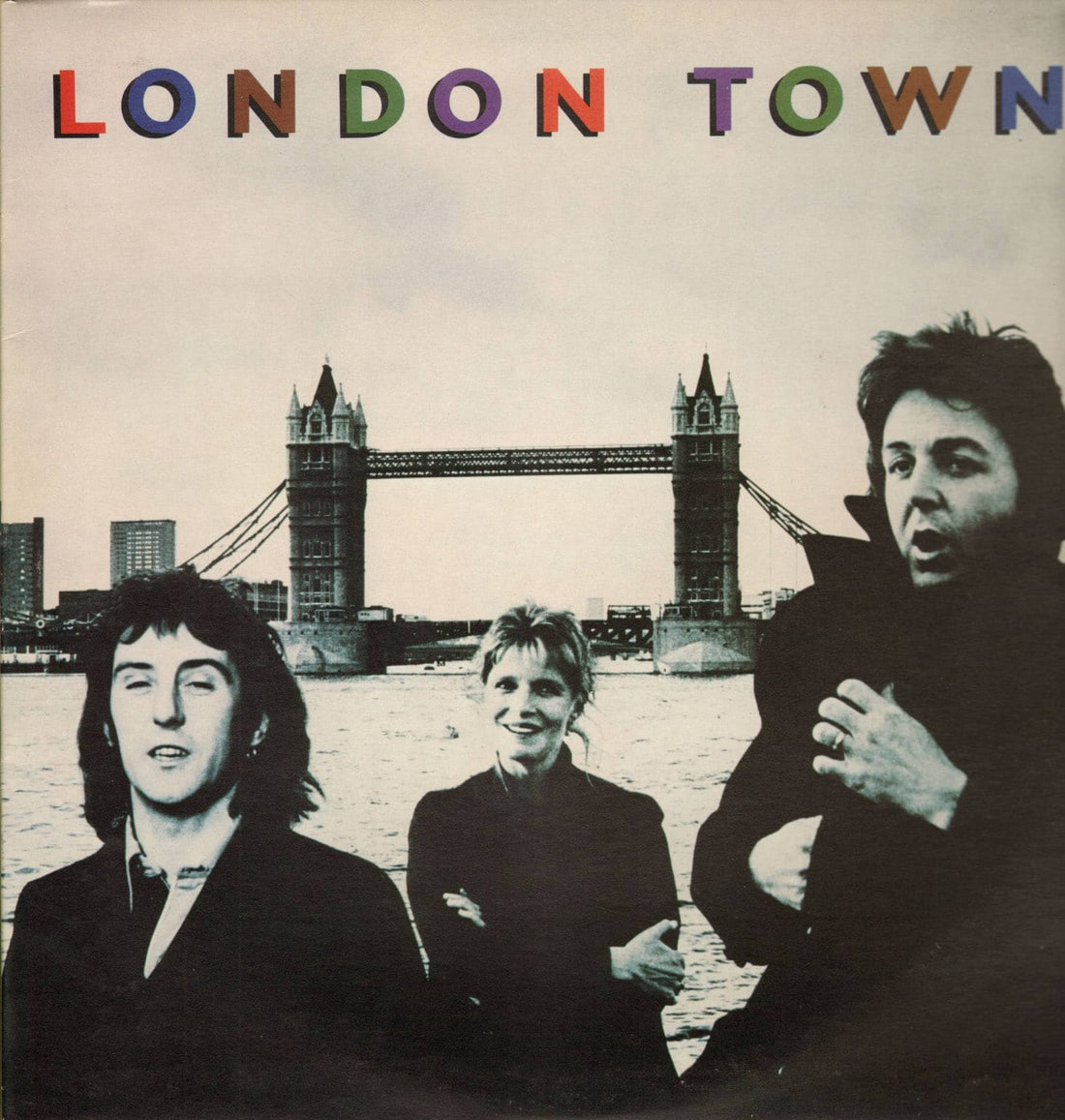 Wings London Town album cover – Paul McCartney’s seventh studio album released 31 March 1978