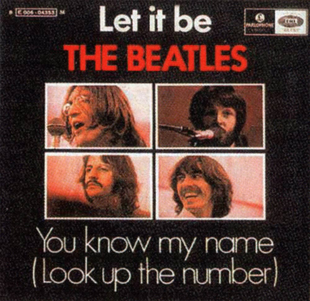 Recording You Know My Name (Look Up The Number) – 17 May 1967