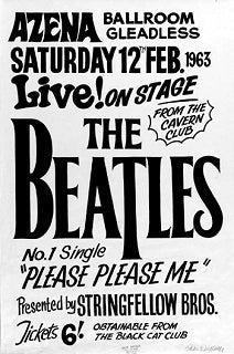 The Beatles Azena Ballroom Sheffield Gig: 1963 Live Show & Rare Poster