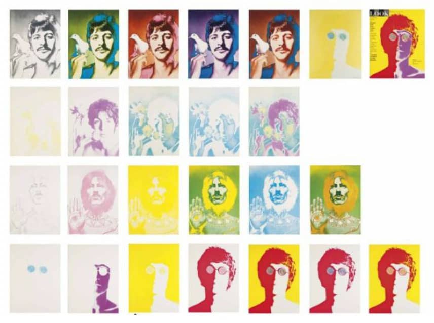 The Beatles are photographed by Richard Avedon – 11 August 1967