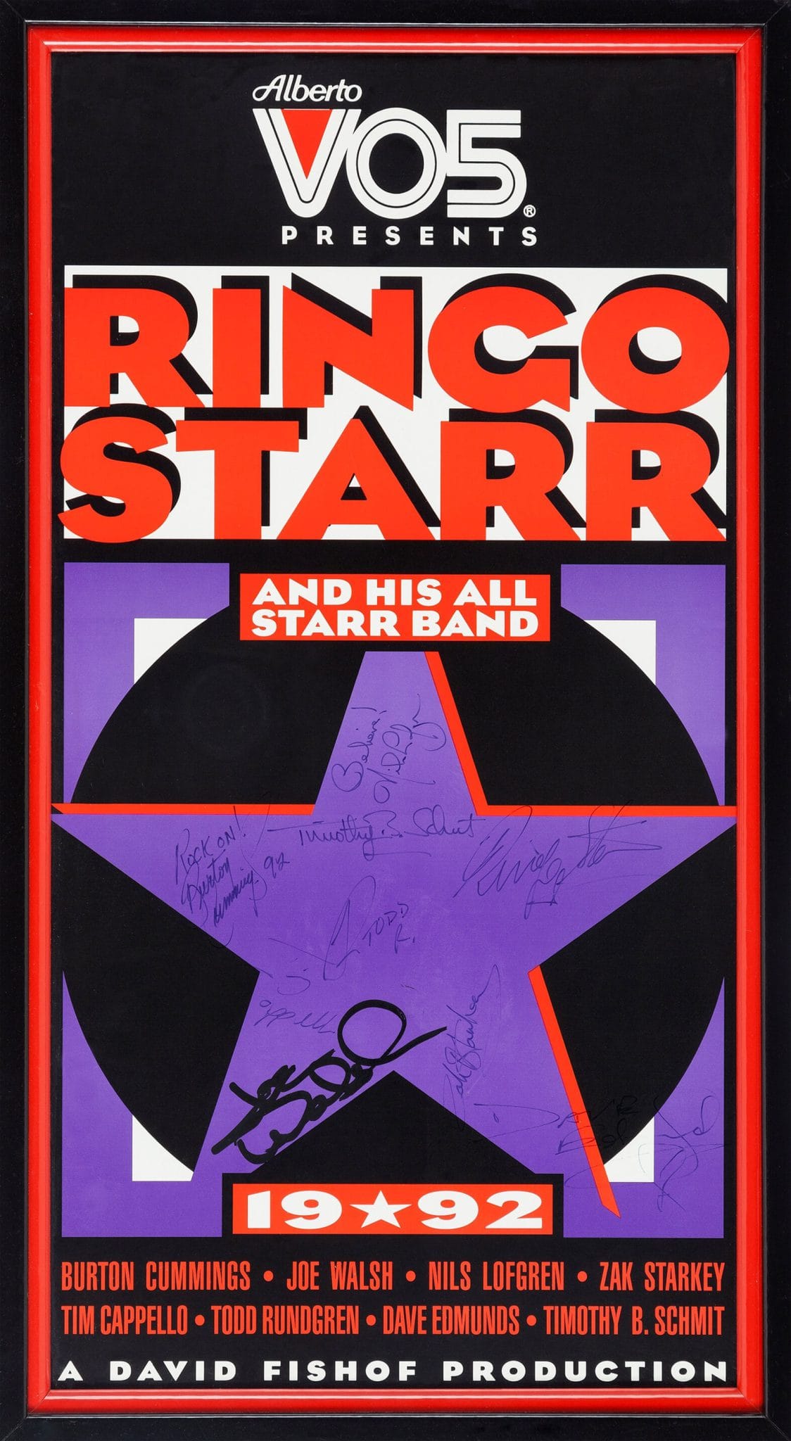 Ringo Starr and his All-Starr Band live: Montreux Jazz Festival – 13 July 1992