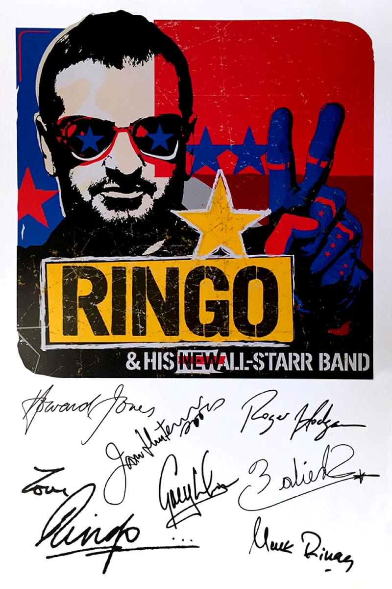 Ringo Starr and his All-Starr Band live: Etess Arena, Atlantic City – 10 August 2001