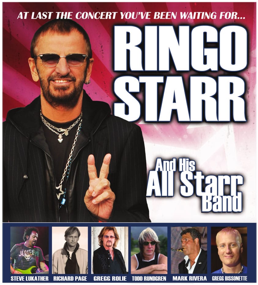 Ringo Starr and his All-Starr Band live: Oakdale Theatre, Wallingford – 14 June 2014