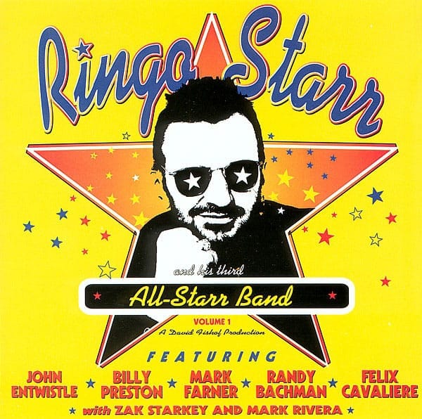 Album release: Ringo Starr And His Third All-Starr Band – Volume 1 – 12 August 1997