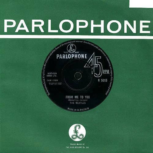 From Me To You – Beatles UK Single Release (1963) Chart History