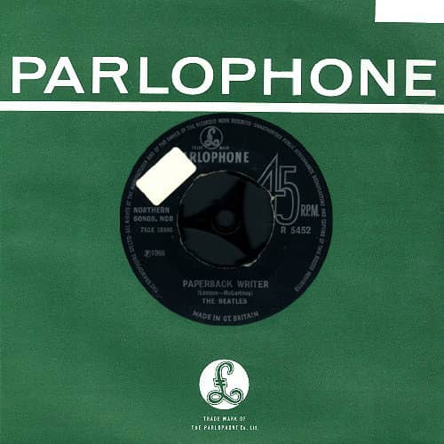 UK Single Release: Paperback Writer – 10 June 1966