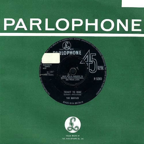 The Beatles Ticket To Ride UK Release 1965 | Chart Success