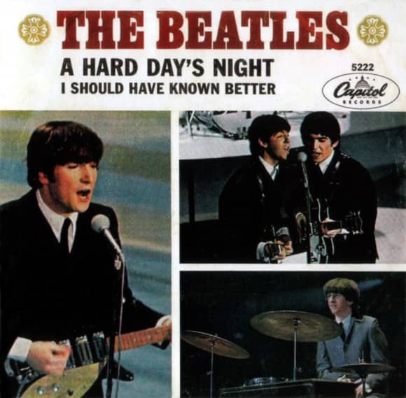 US single release: A Hard Day’s Night – 13 July 1964