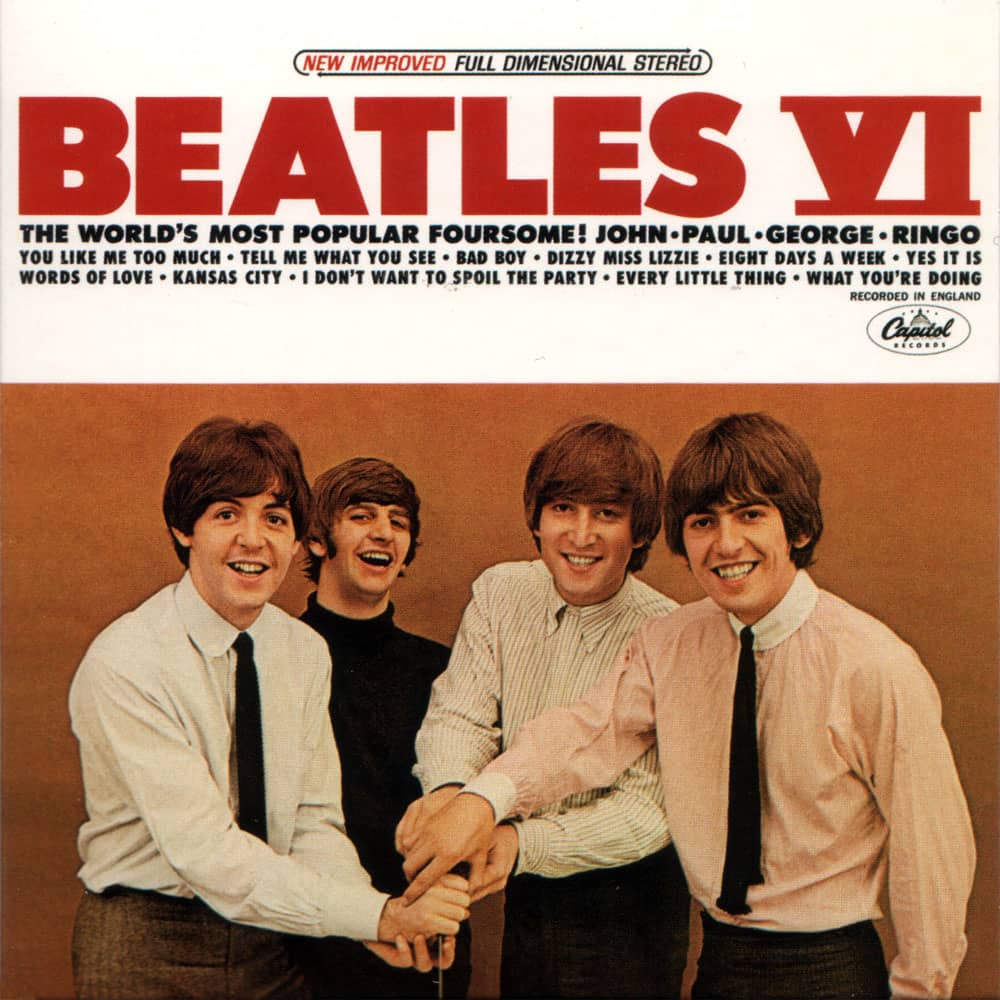 US album release: Beatles VI – 14 June 1965