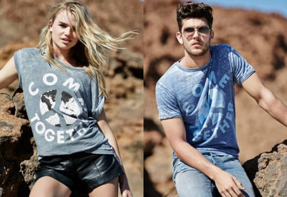 War Child and River Island Reissue John Lennon's Come Together T-Shirt – May 2014