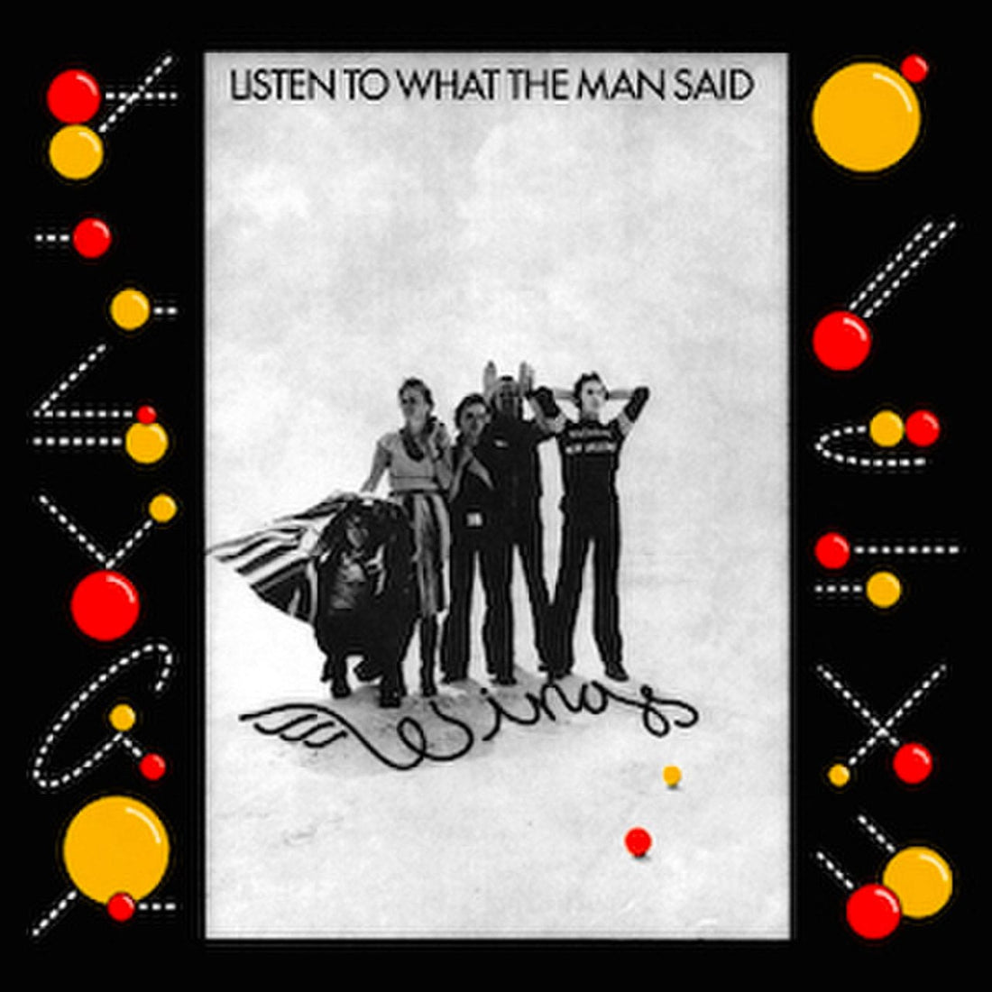 Listen To What The Man Said by Wings – UK Single Release, 16 May 1975
