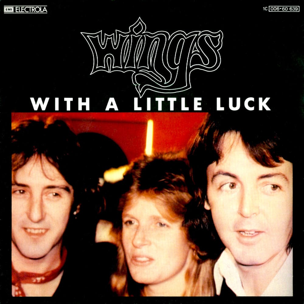 Wings Release With A Little Luck – UK Single 24 March 1978