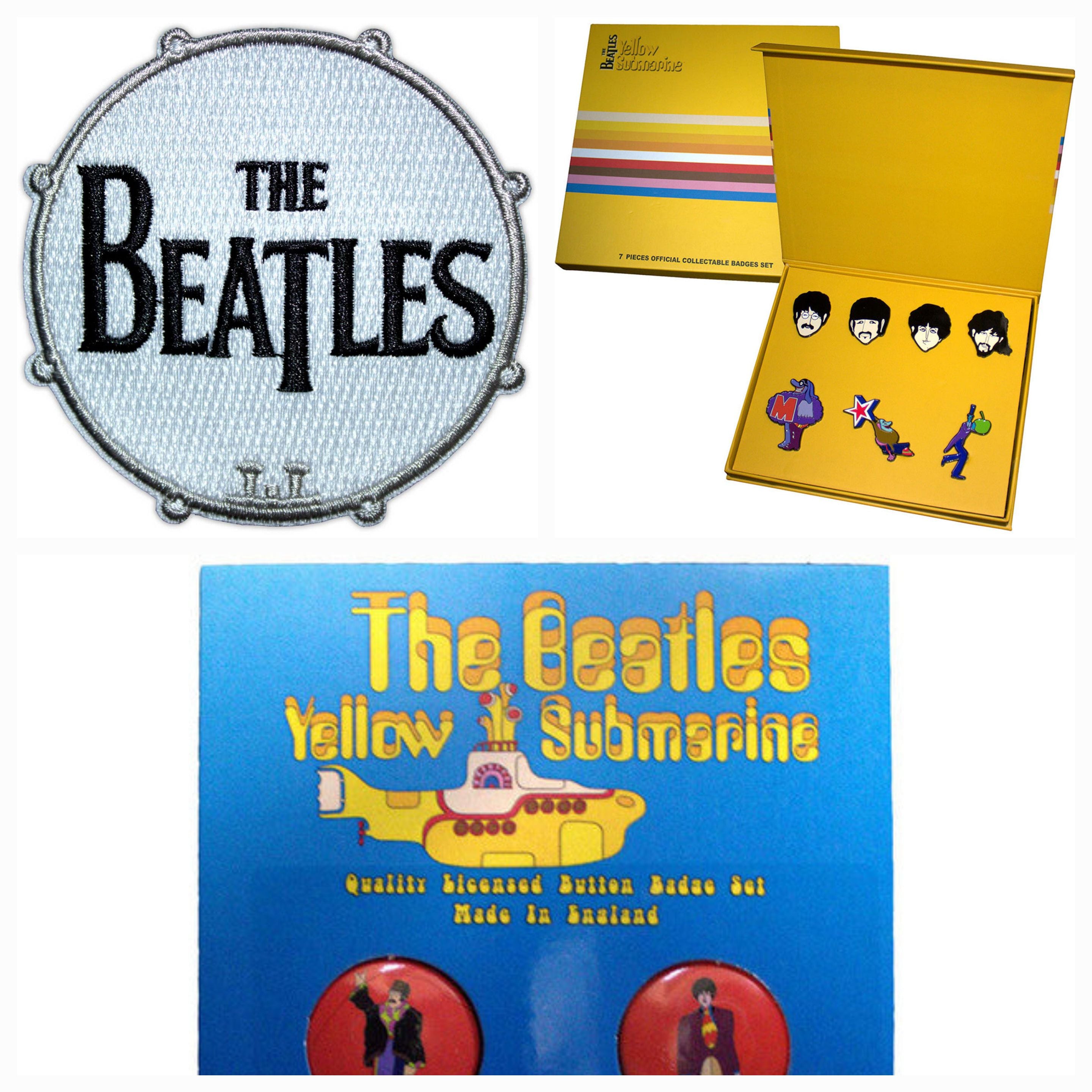 Beatles Patches & Pin Badges | Embroidered Patches & Enamel Pins