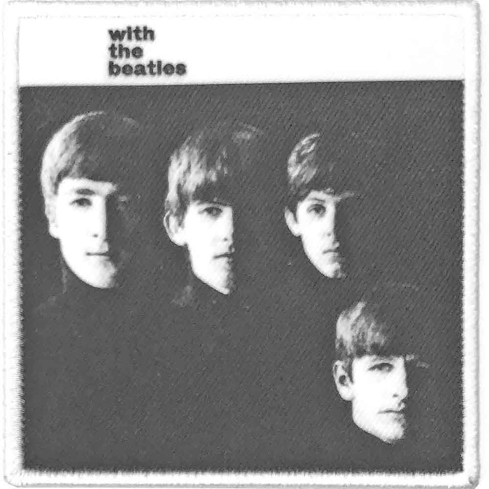 The Beatles With The Beatles Album Cover Patch – Official Licensed Woven Iron-On Patch