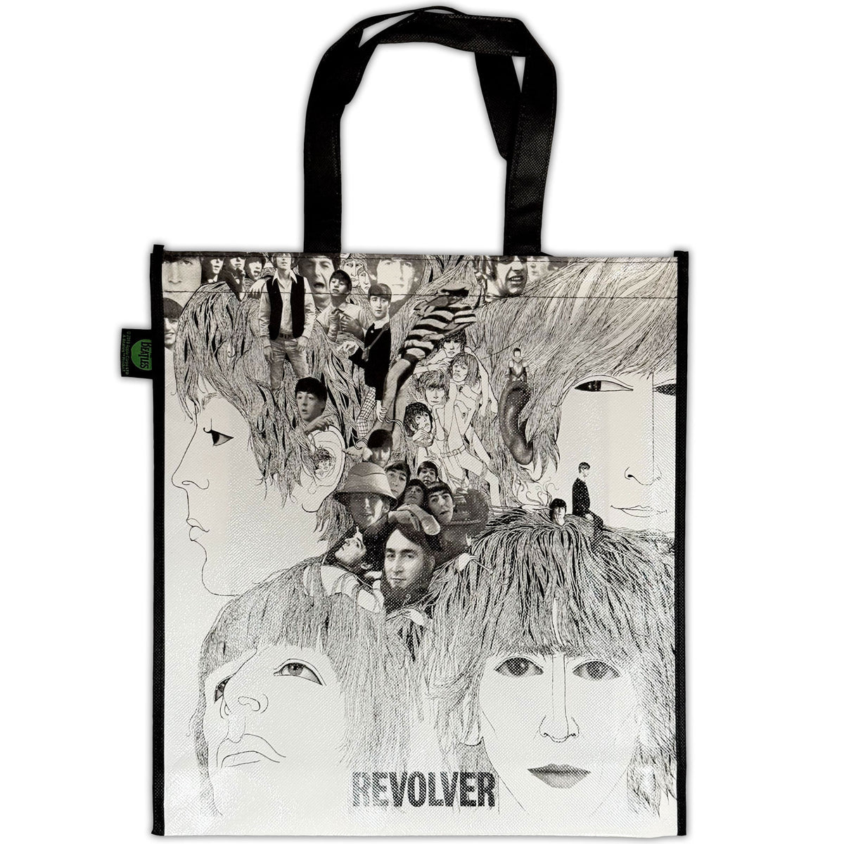 The Beatles Eco Shopper: Revolver Shiny Version (White) (Back Print)