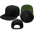 The Beatles Unisex Snapback Cap: Drop T Logo (Black)
