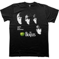 The Beatles With The Beatles Apple T-Shirt – Official Licensed Black Unisex Tee
