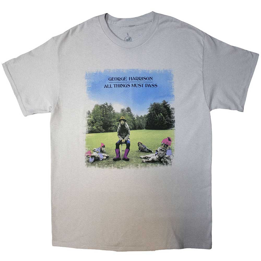 George Harrison Unisex T-Shirt: All Things Must Pass (Grey)