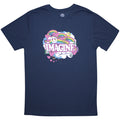 John Lennon: Rainbows, Love & Peace Unisex T-Shirt (Blue)