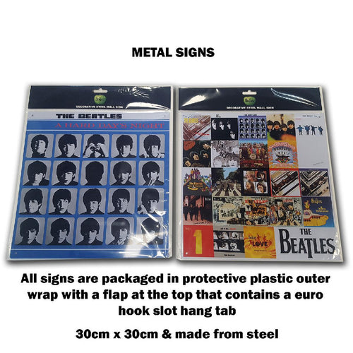 The Beatles With The Beatles Album Cover Steel Wall Sign – Official Licensed Metal Plaque