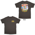 Paul McCartney Unisex T-Shirt: Wings Over Europe (Charcoal Grey) (Back Print)
