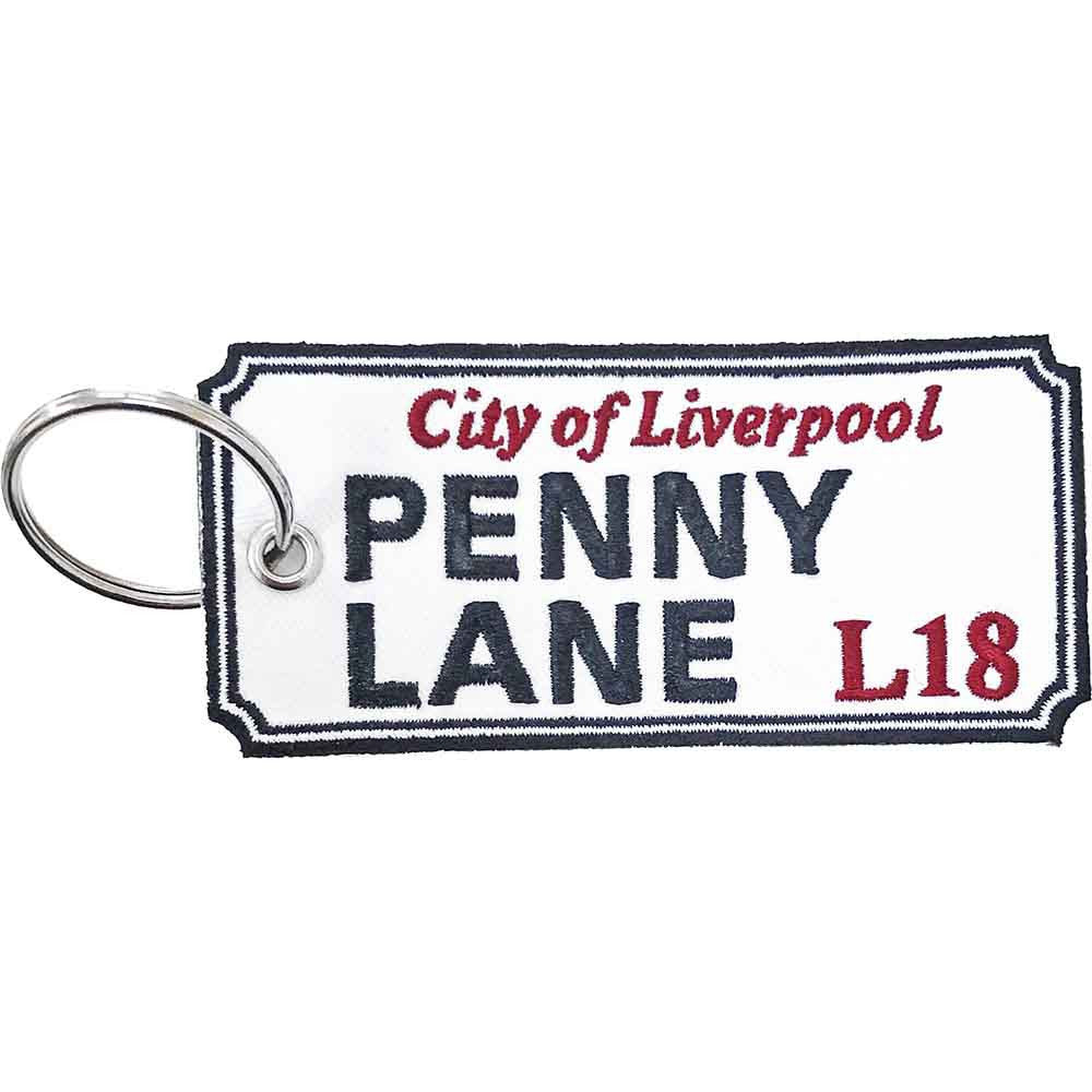 The Beatles: Penny Lane Liverpool Sign Patch (Double Sided)