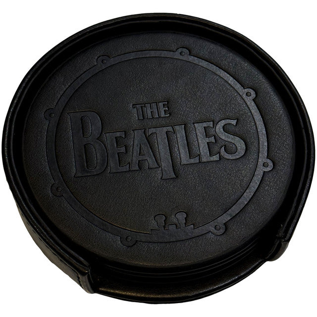 The Beatles: Drum Logo 4-Piece Coaster Set (Premium)