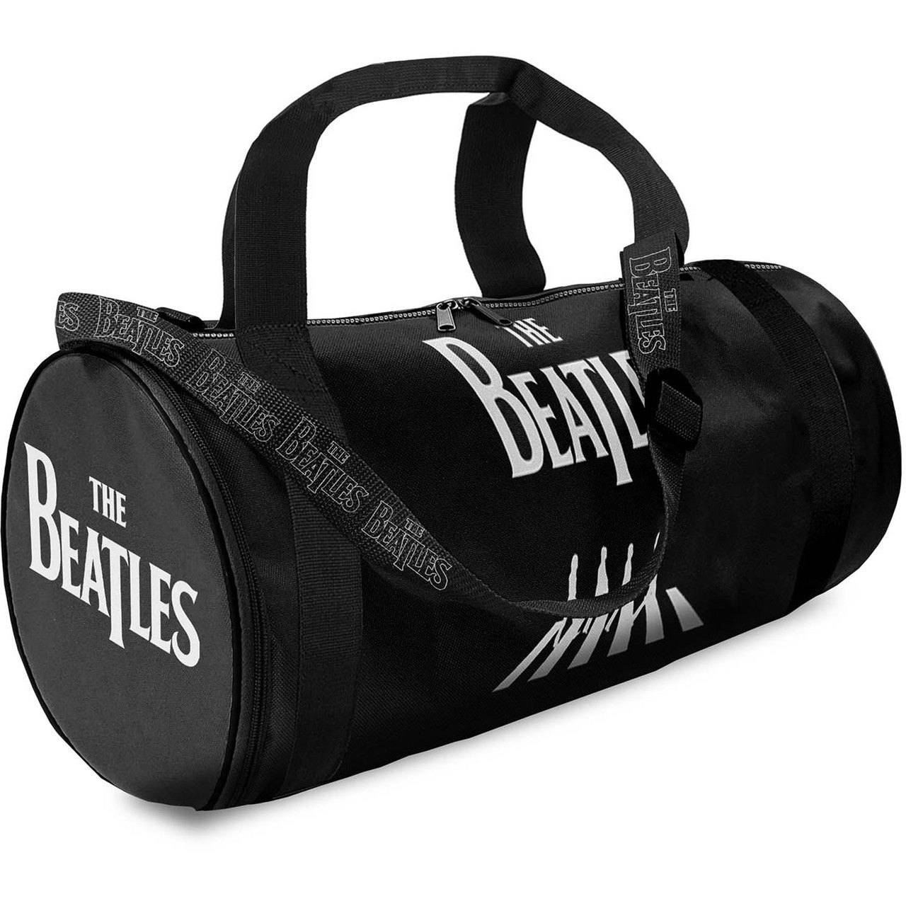 The Beatles: Abbey Rd B/W Duffle Bag (Black)