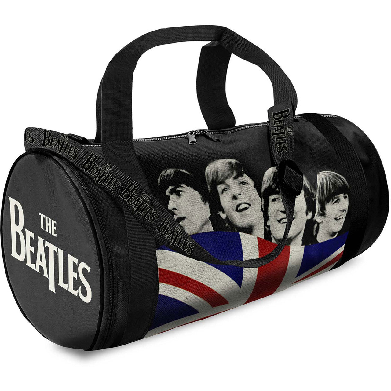 The Beatles: Let It Be Flag Duffle Bag (Black)