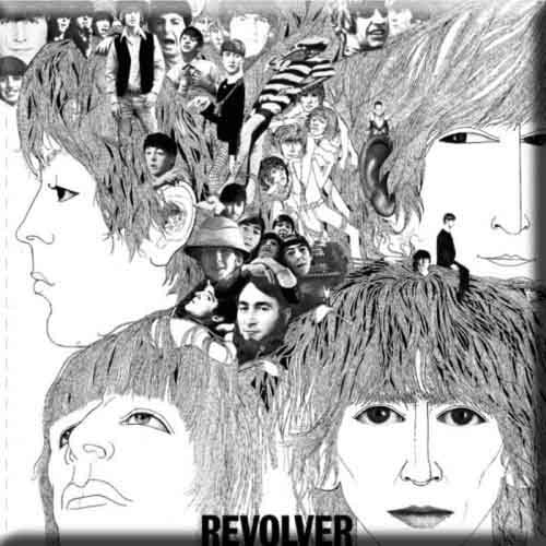 The Beatles: Revolver Fridge Magnet